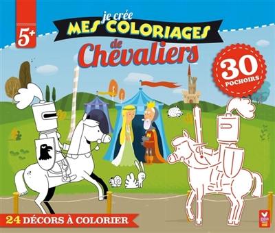 Je crée mes coloriages de chevaliers