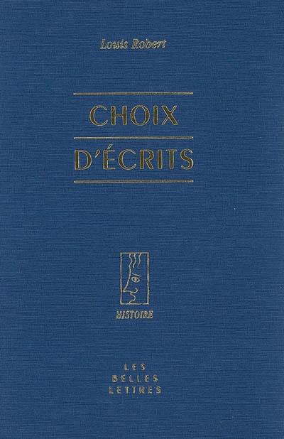 Choix d'écrits