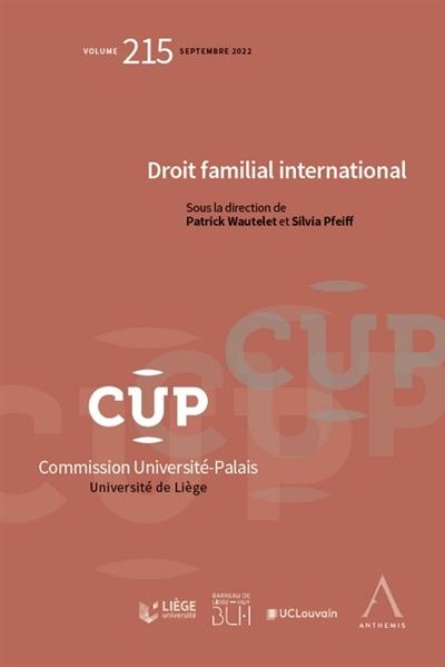 Droit familial international