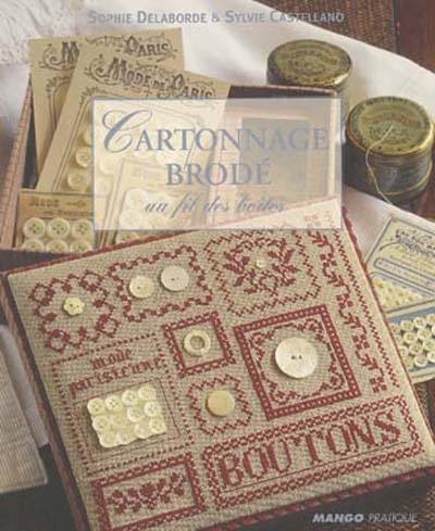 Cartonnage brodé : au fil des boîtes