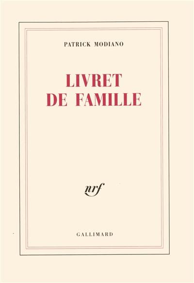 Livret de famille