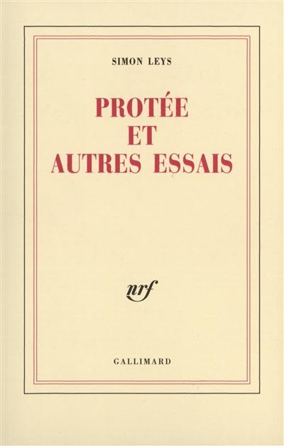 Protée et autres essais