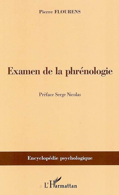 Examen de la phrénologie