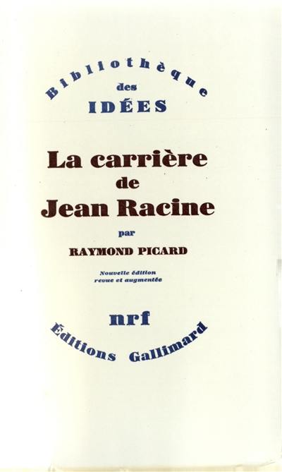 La Carrière de Jean Racine