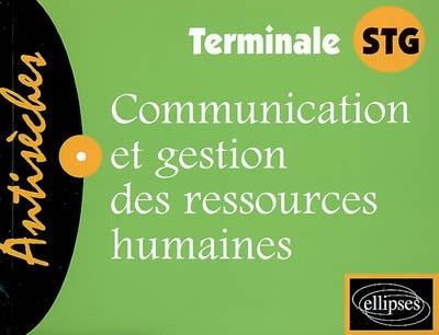 Communication et gestion des ressources humaines, terminale STG