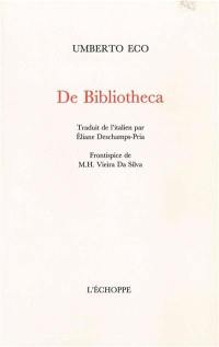 De bibliotheca