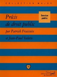 Précis de droit public