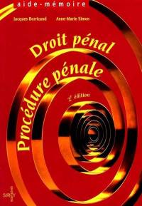 Droit pénal, procédure pénale