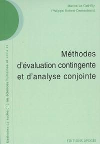 Méthodes d'évaluation contingente et d'analyse conjointe