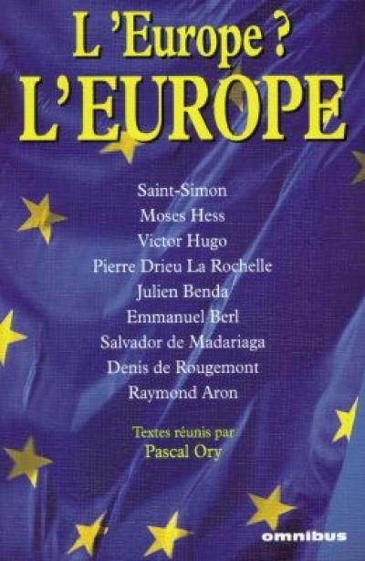 L'Europe ? L'Europe