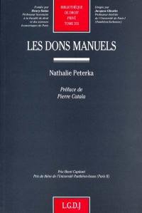 Les dons manuels