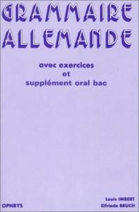 Grammaire allemande avec exercices : lycées et classes préparatoires