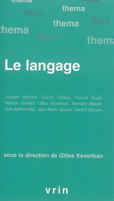 Le langage