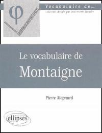 Le vocabulaire de Montaigne