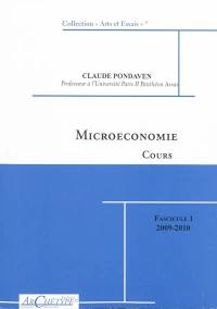 Cours de microéconomie : 2009-2010