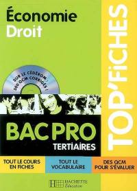 Economie, droit bac pro tertiaires