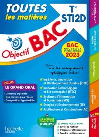 Toutes les matières terminale STI2D : bac 2023 : nouveaux programmes