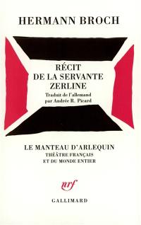 Récit de la servante Zerline