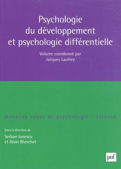 Psychologie du développement et psychologie différentielle