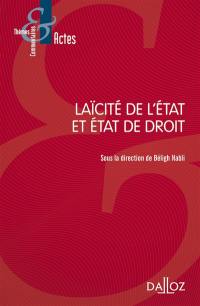 Laïcité de l'Etat et Etat de droit