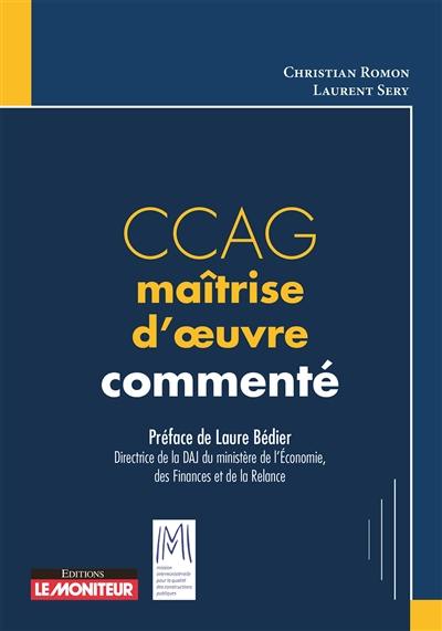 CCAG maîtrise d'oeuvre commenté