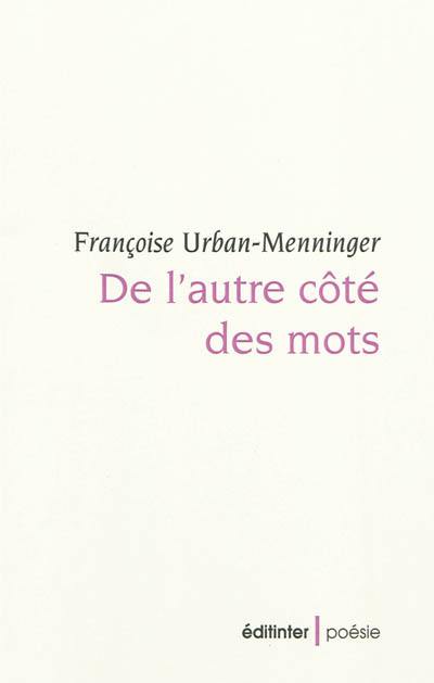 De l'autre côté des mots : poèmes