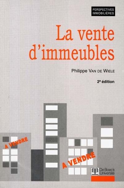 La vente d'immeubles