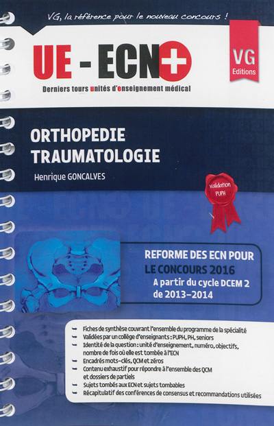 Orthopédie, traumatologie