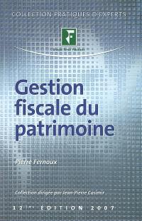 Gestion fiscale du patrimoine