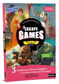 Escape games : français 6e, 5e, 4e