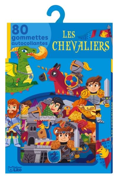 Les chevaliers : 80 gommettes autocollantes