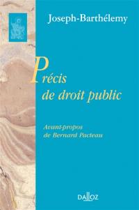 Précis de droit public