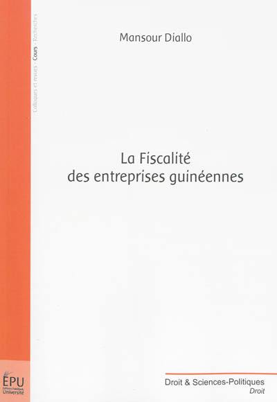 La fiscalité des entreprises guinéennes