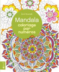 Coloriage par numéros : Mandala