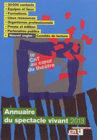 Annuaire du spectacle vivant 2013