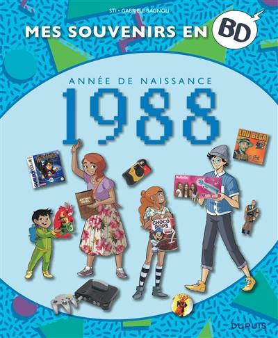 Mes souvenirs en BD. Vol. 49. Année de naissance : 1988