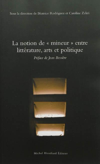 La notion de mineur entre littérature, arts et politique