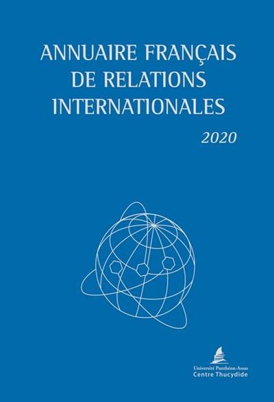 Annuaire français de relations internationales. Vol. 21. 2020