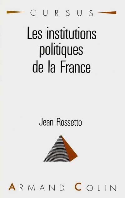 Les Institutions politiques de la France