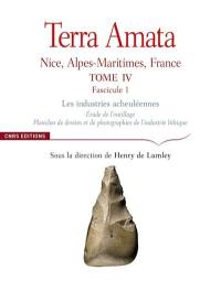 Terra Amata : Nice, Alpes-Maritimes, France. Vol. 4. Les industries acheuléennes : étude de l'outillage : planches de dessins et de photographies de l'industrie lithique