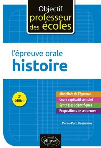 L'épreuve orale histoire