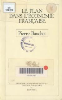 Le Plan dans l'économie française