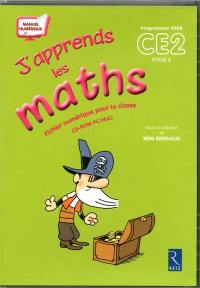 J'apprends les maths, programme 2008 CE2, cycle 3 : fichier numérique pour la classe : version numérique pour les enseignants adoptants