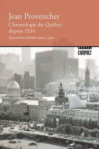 Chronologie du Québec depuis 1534