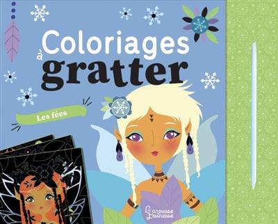 Les fées : coloriages à gratter