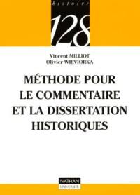 Méthode pour le commentaire et la dissertation historiques