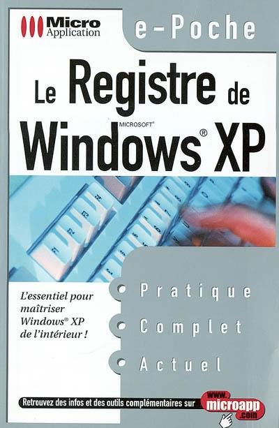 Le registre de Windows XP