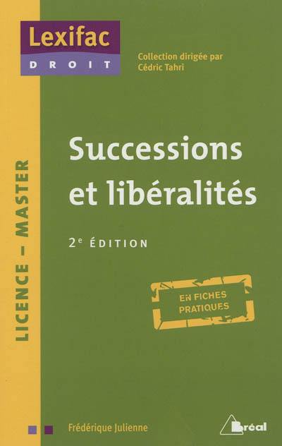 Successions et libéralités