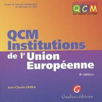 QCM institutions de l'Union européenne