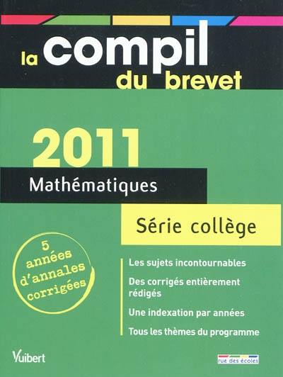 Mathématiques : série collège